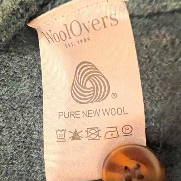 Vintage Woolovers Buttonup V- Neck Lambswool Vest Size S - Picture 4 of 5